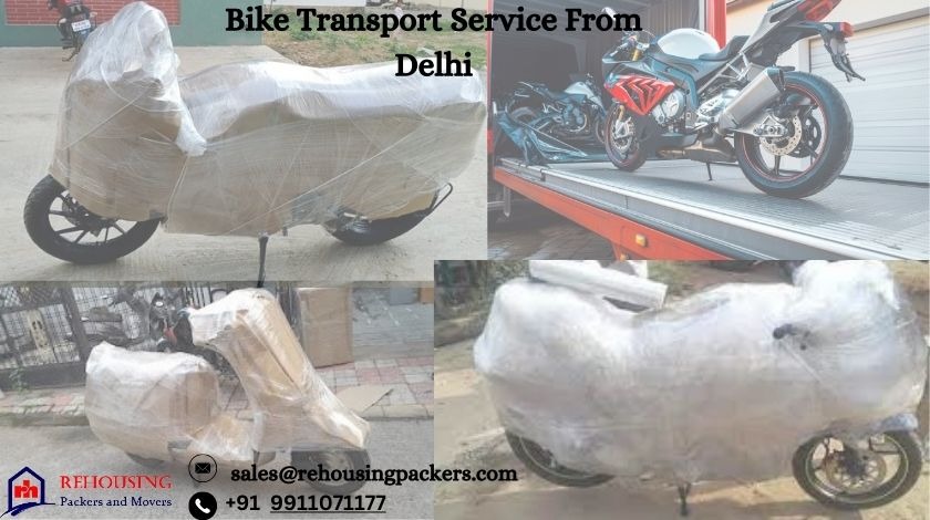 Cost-effective bike transport from Delhi to Hyderabad, including electric bike options.