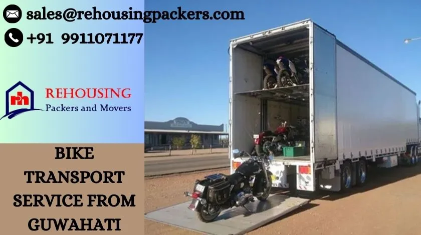 Affordable bike transport from Guwahati to Kolkata with safe and professional service.