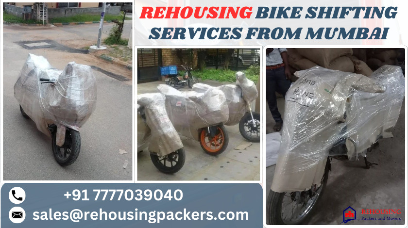 Bike Shifting Services from Mumbai to Gurgaon