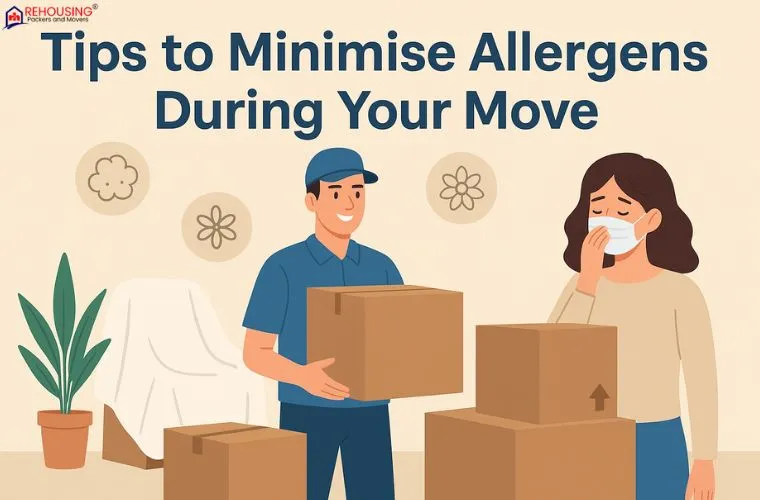 Minimise Allergens During Moving