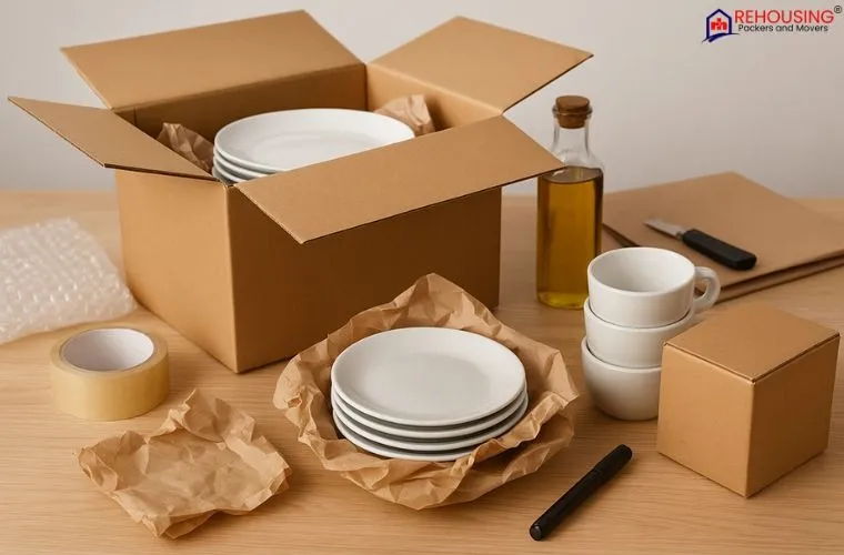Tips for Kitchen Packing during House Shifting