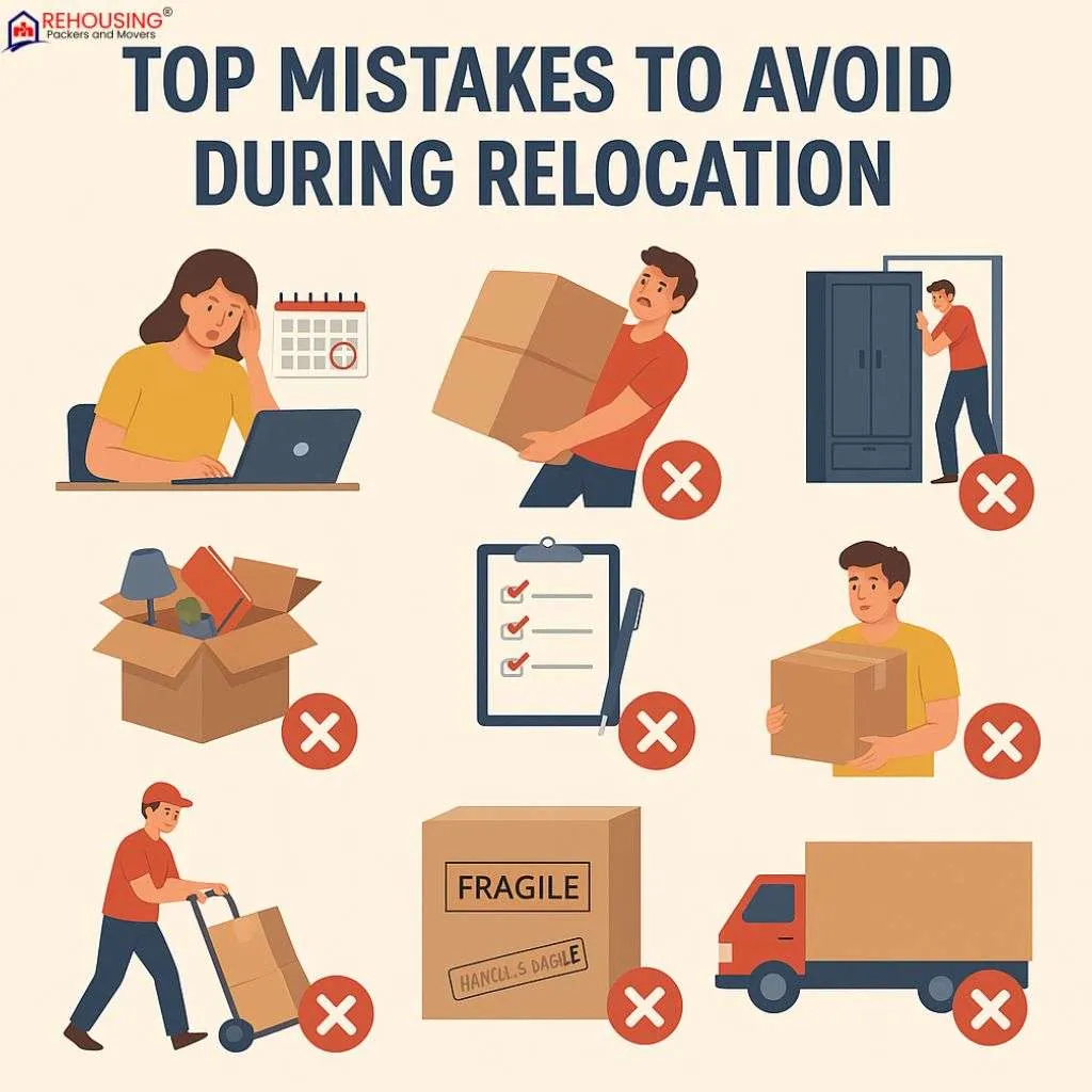 Top Relocation Mistakes to Avoid for a Stress-Free Move