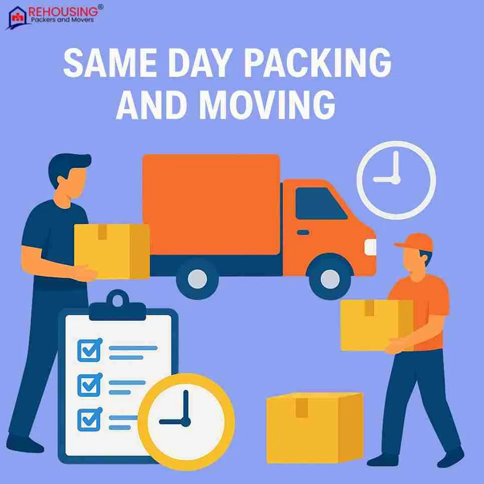 Same Day Packing and Moving Services