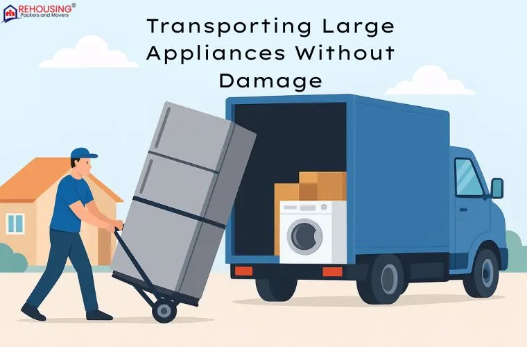 Safe Appliance Moving | Packers and Movers Service