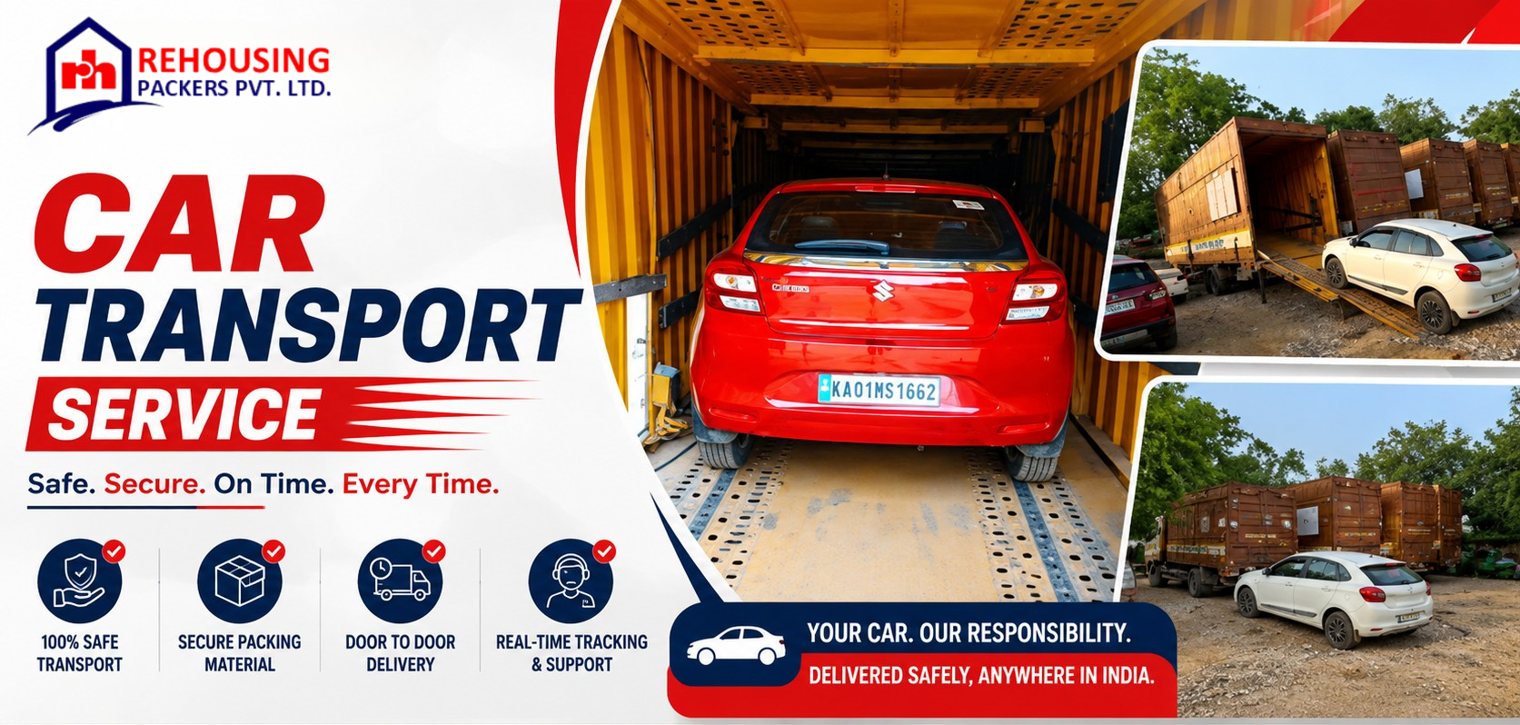 Car Transport Service Mumbai to Coimbatore - Rehousing Packers