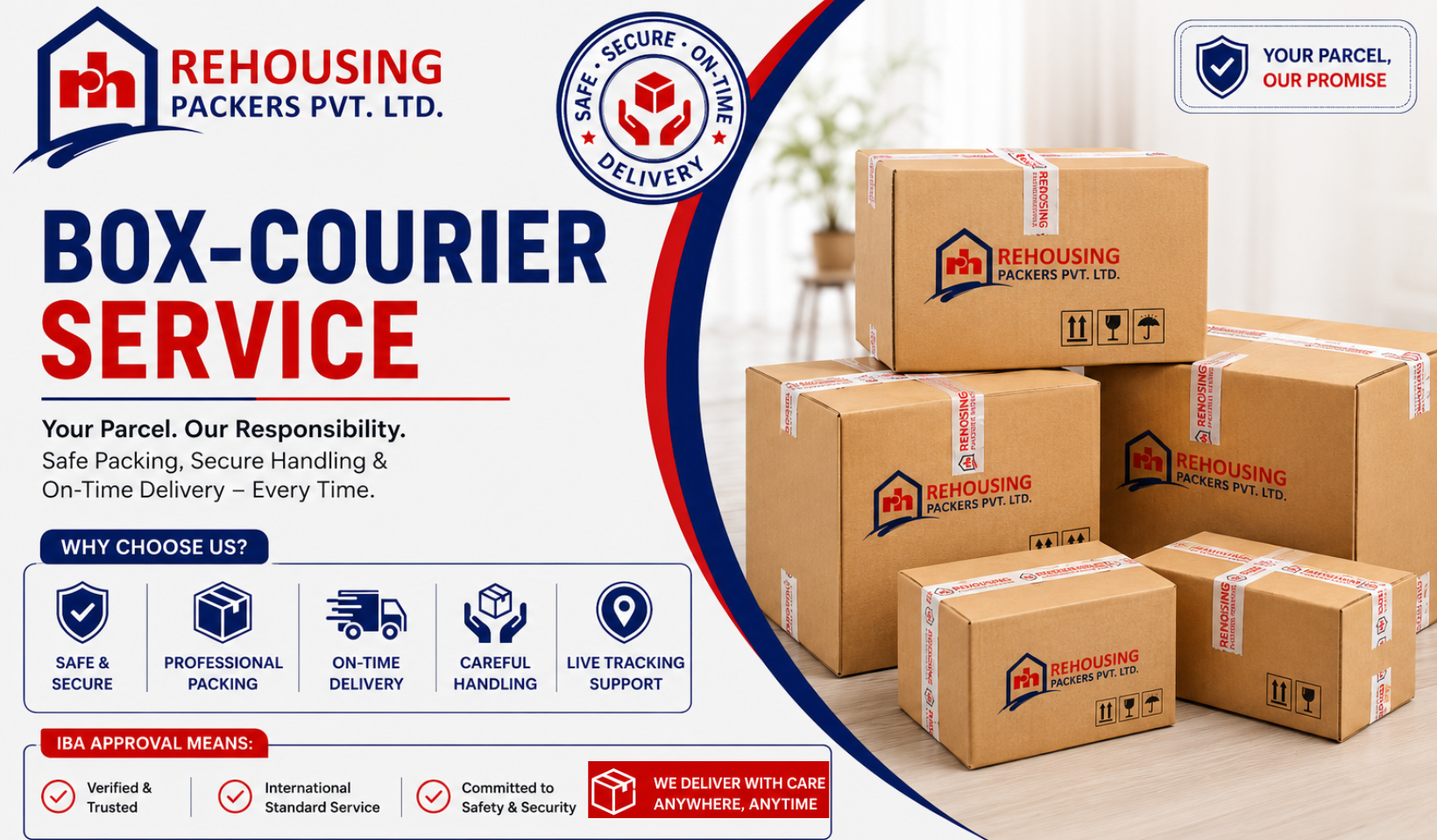 Courier Parcel Service - Rehousing Packers