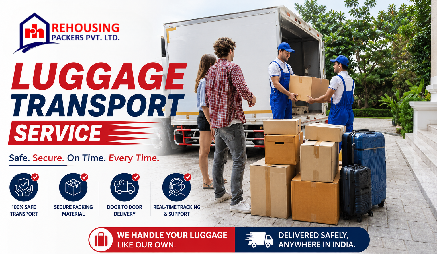 Luggage Transport Service Mumbai to Coimbatore - Rehousing Packers