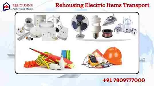 Electric items Transport Services In Delhi